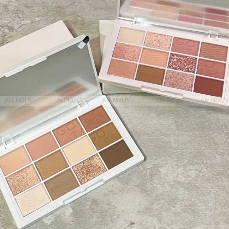 Bảng Phấn Mắt 12 Ô Gogo Tales Pink Mist Girl Eyeshadow Palette 19gr