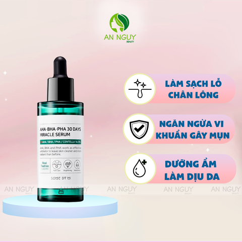 Tinh Chất Trị Mụn Some By Mi AHA-BHA-PHA 30 Days Miracle Serum 50ml