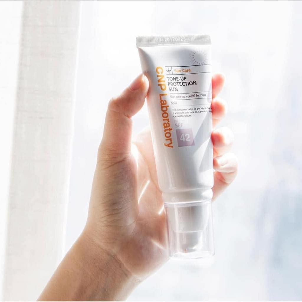 Kem Chống Nắng CNP Tone-Up Protection Sun SPF42 PA+++ (Hàng Công Ty)