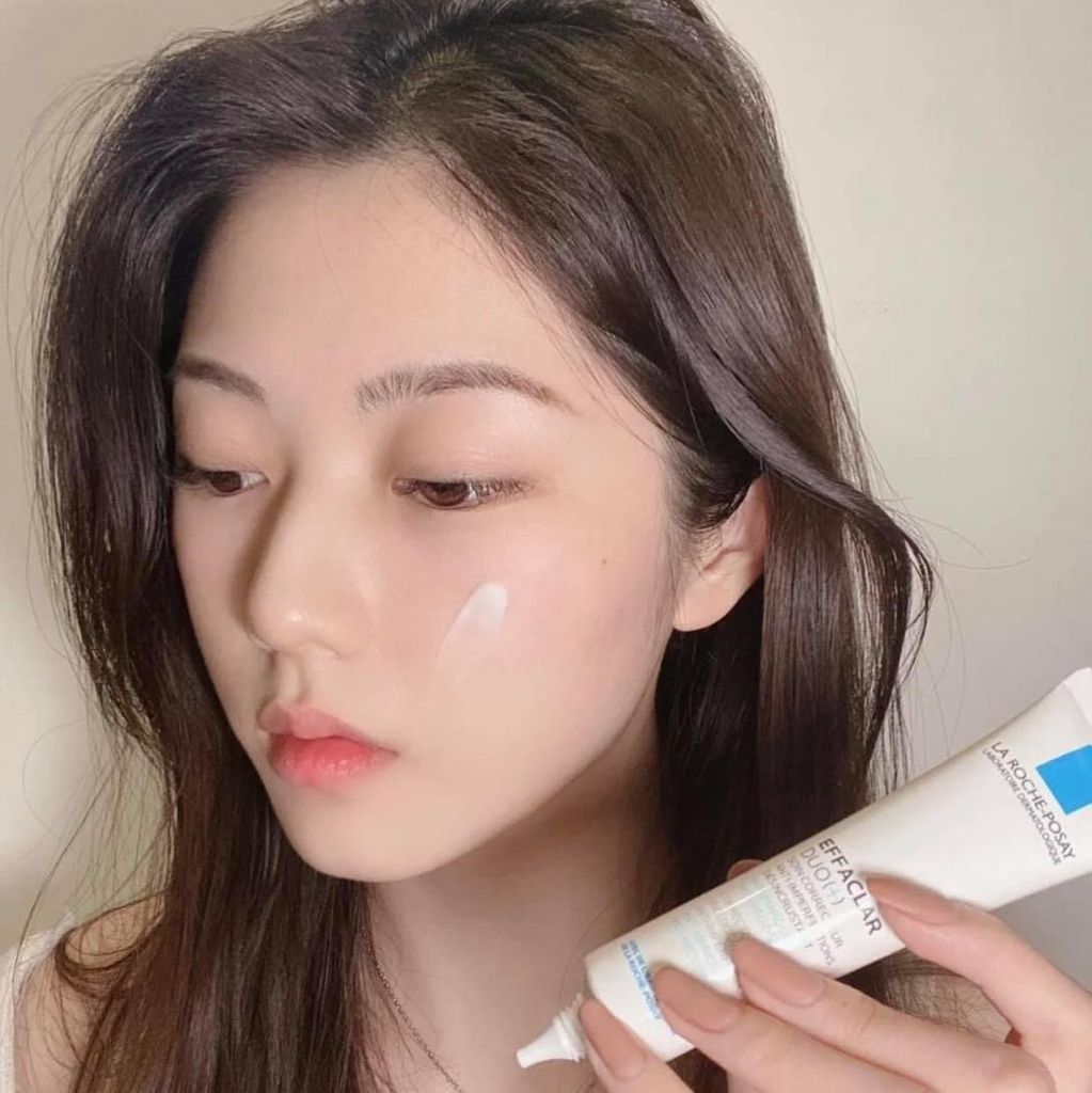 Combo Kem Dưỡng Giảm Mụn La Roche-Posay Effaclar Duo+ 40ml Và Gel Rửa Mặt La Roche-Posay 50ml