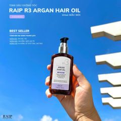 Dầu Dưỡng Tóc Raip R3 Argan Hair Oil Giảm Hư Tổn, Giúp Tóc Suôn Mượt 100ml