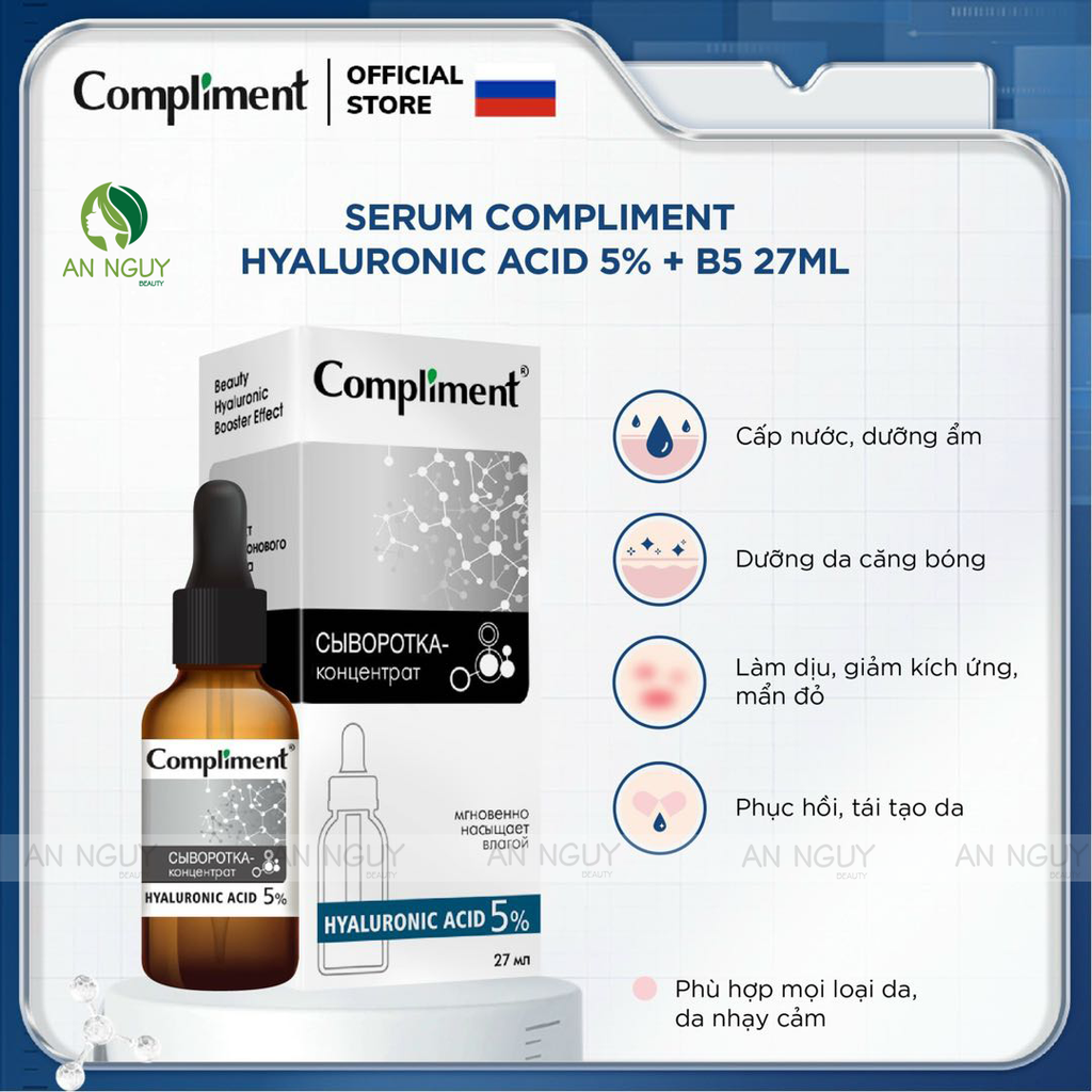 Tinh Chất Dưỡng Da Compliment Serum Cải Thiện Và Phục Hồi Da 27ml