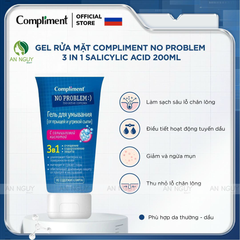 Sữa Rửa Mặt Compliment No Problem Dạng Gel 200ml