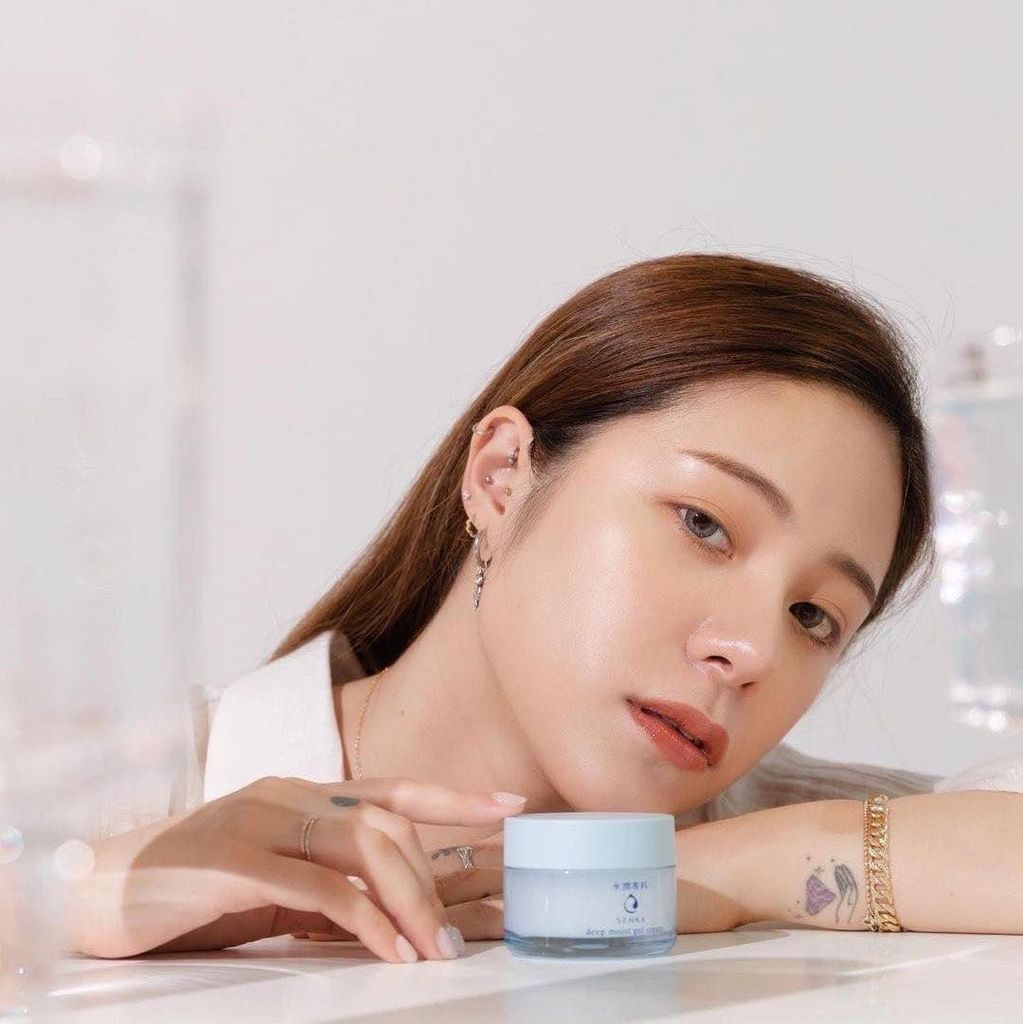 Mặt Nạ Ngủ Senka Deep Moist Gel Cream Dạng Gel Cấp Ẩm Chuyên Sâu 50gr