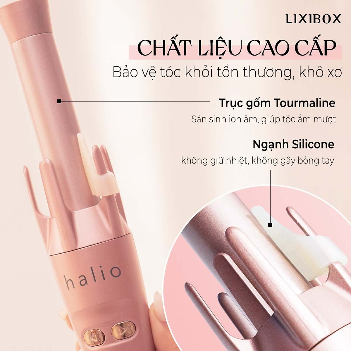 Mua Máy Uốn Tóc Xoăn Xoay Tự động 360 VIVID VOGUE Máy Làm Tóc Uốn Xoăn Tự  động  Hàng Chính Hãng Bảo Hành 1 Năm Tại GH  Yeep