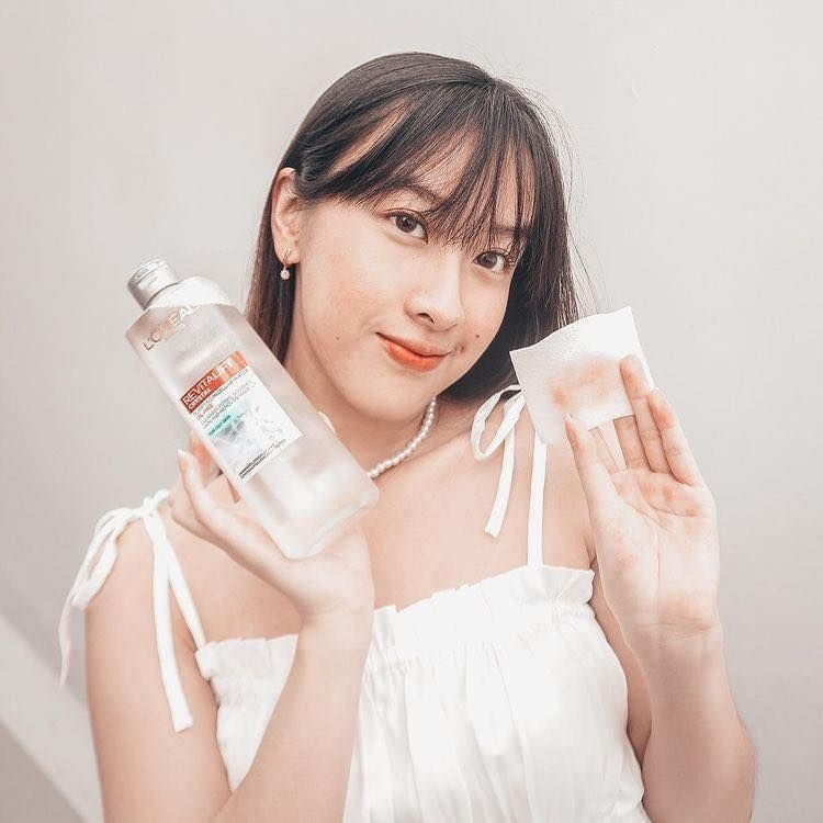 Nước Tẩy Trang L'Oreal Revitalift Crystal Micellar Water Làm Sạch Sâu Dành Cho Da Dầu (Xám)