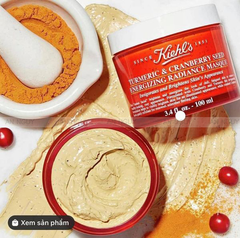 Mặt Nạ Nghệ Kiehl's Turmeric & Cranberry Seed Energzing Radiance Masque Sáng Da, Làm Sạch Dầu Thừa, Bã Nhờn