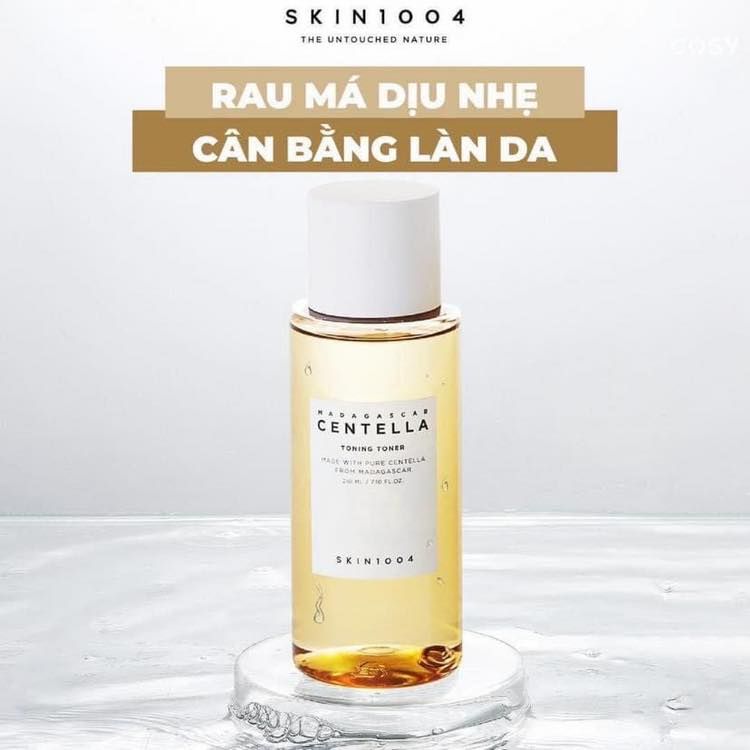 Nước Hoa Hồng Skin1004 Madagascar Centella Toning Toner Chiết Xuất Rau Má Phục Hồi Da