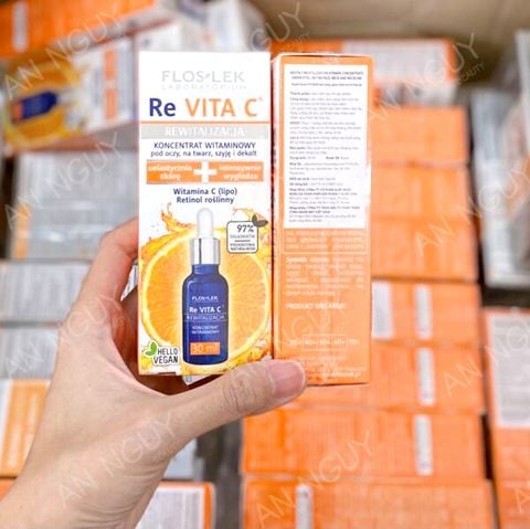 Tinh Chất Floslek Re Vita C Revitalization Vitamin Concentrate Dưỡng Sáng Da 30ml