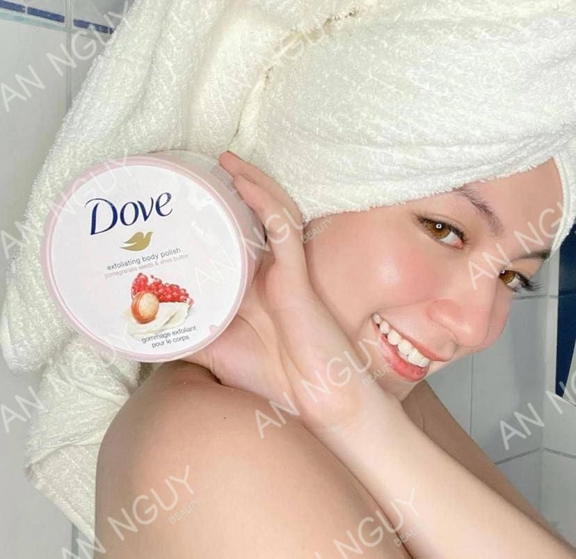 Tẩy Tế Bào Chết Body DOVE Creme Dusch-Peeling 225ml