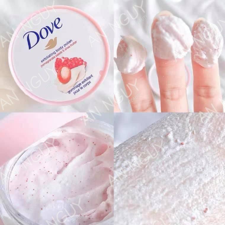 Tẩy Tế Bào Chết Body DOVE Creme Dusch-Peeling 225ml