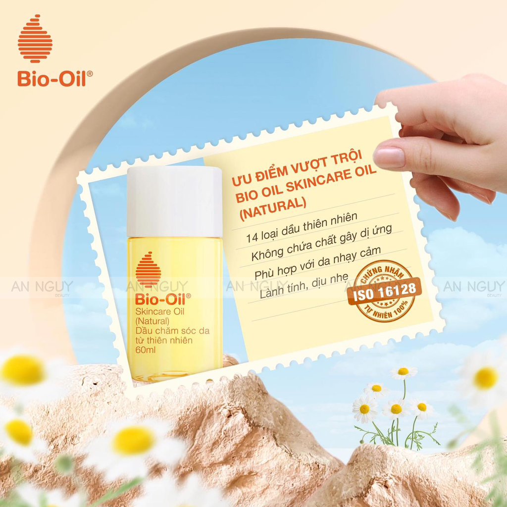 Tinh Dầu Bio-Oil Skincare Oil Natural Làm Mờ Sẹo, Rạn Da 200ml