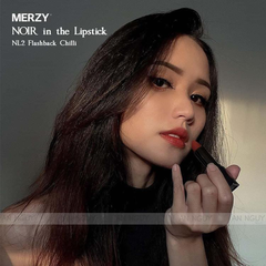 Son Thỏi Lì Merzy Noir In The Lipstick 3.3gr