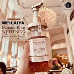 Sữa Tắm Weilaiya Shower Gel Làm Sáng Da, Thơm Mát 450ml