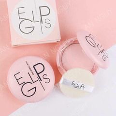 Phấn Phủ Có Nhũ Eglips Glow Powder Pact Cho Làn Da Căng Bóng, Hồng Hào 9gr (Hồng)