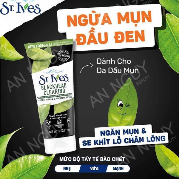 Tẩy Tế Bào Chết Mặt St.Ives Làm Sạch Da