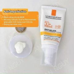 Kem Chống Nắng La Roche-Posay Anthelios Anti-Imperfections Gel-Cream SPF 50+ Cho Da Dầu Mụn