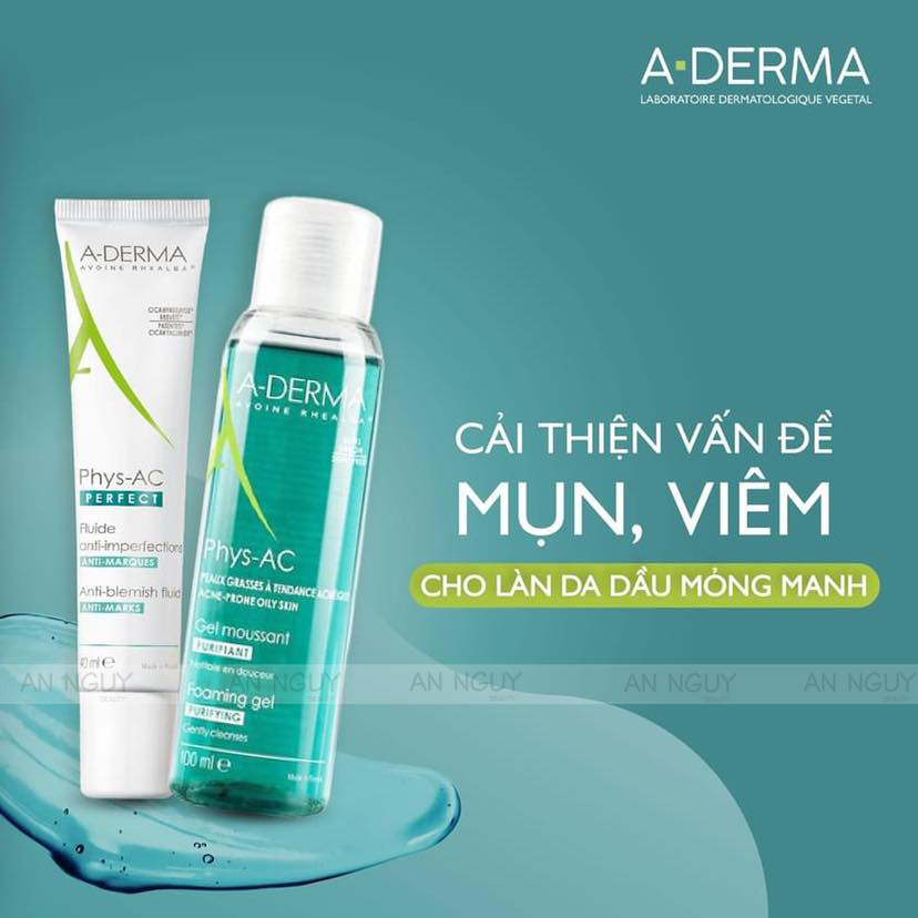 Kem Dưỡng A-Derma Phys-ac Global Làm Giảm Mụn 40ml