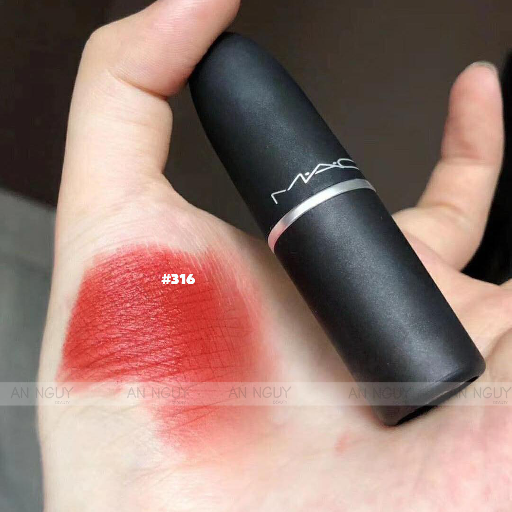 Son Thỏi Lì MAC Powder Kiss Lipstick 3gr