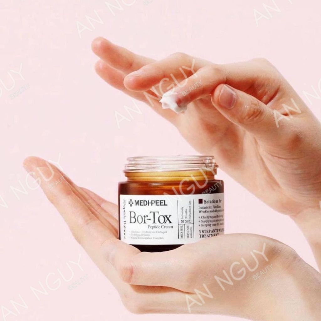 Kem Dưỡng MediPeel Peptide - Tox Bor Cream Cải Thiện Nếp Nhăn Giúp Da Căng Mượt 50gr
