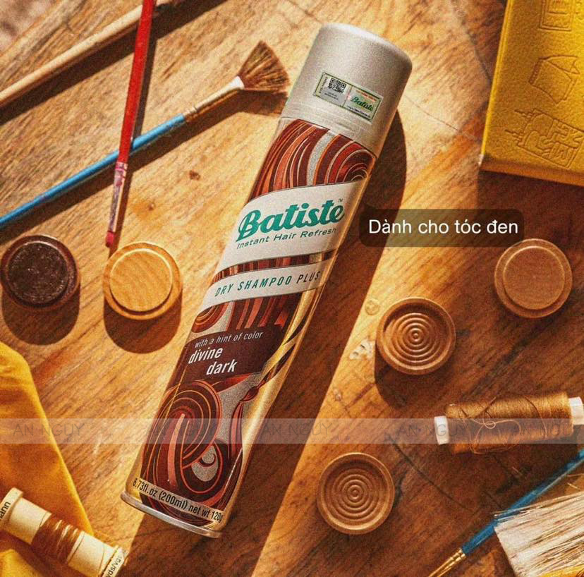 Dầu Gội Khô Batiste Dry Shampoo 200ml