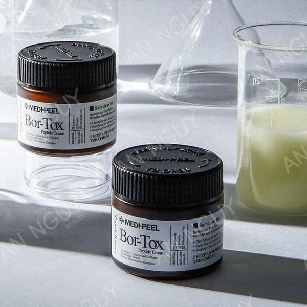 Kem Dưỡng MediPeel Peptide - Tox Bor Cream Cải Thiện Nếp Nhăn Giúp Da Căng Mượt 50gr