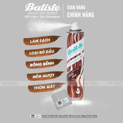 Dầu Gội Khô Batiste Dry Shampoo 200ml