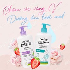 Dung Dịch Vệ Sinh Corine de Farme Intimate Gel 250ml