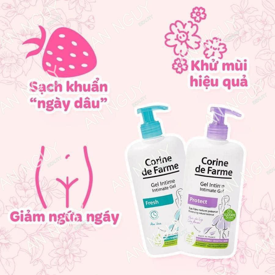 Dung Dịch Vệ Sinh Corine de Farme Intimate Gel 250ml