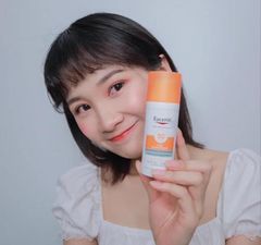 Set Kem Chống Nắng + Tẩy Trang Eucerin Dành Cho Da Dầu, Mụn