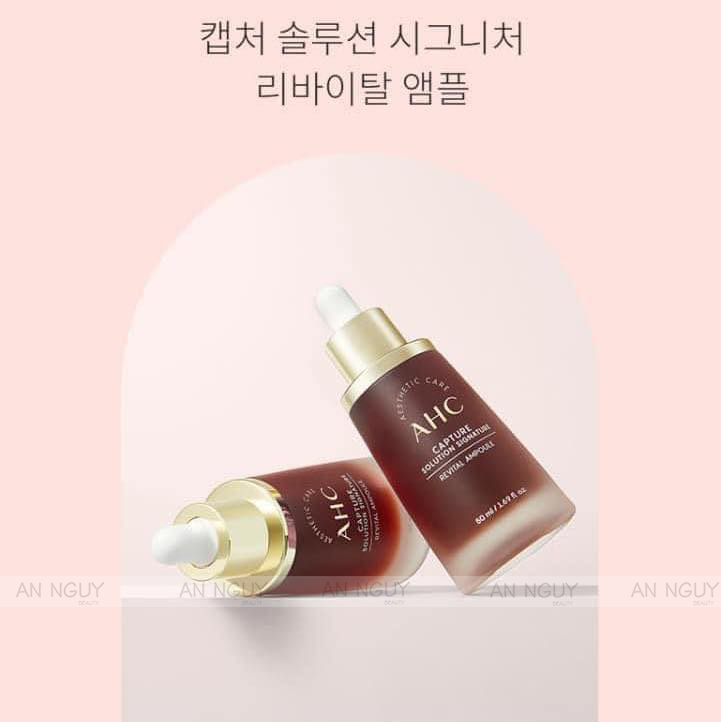 Tinh Chất AHC Capture Solution Signature Phục Hồi Và Cải Thiện Da 50ml (Mẫu Mới)