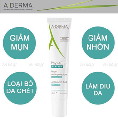 Kem Dưỡng A-Derma Phys-ac Global Làm Giảm Mụn 40ml