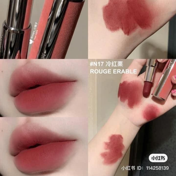 Son Thỏi Givenchy Le Rouge Sheer Velvet Matte Lipstick 3.4gr