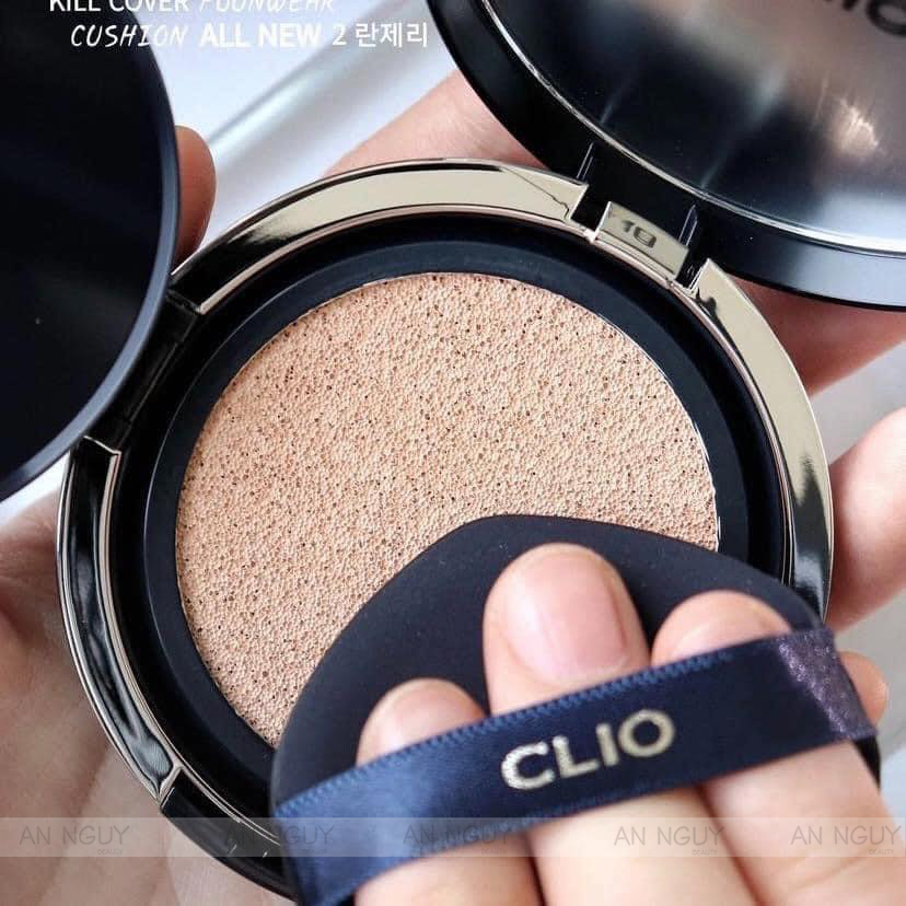 Phấn Nước CLIO Kill Cover Founwear Cushion All New SPF 50+ PA++++ 15gr x 2