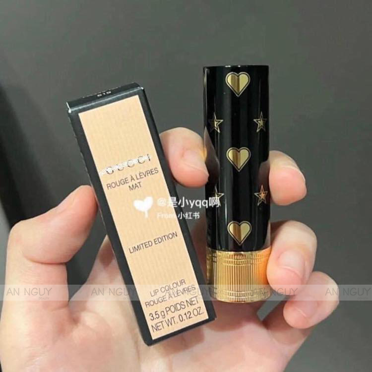 Son Thỏi Lì Gucci Rouge à Lèvres Matte Holiday Limited Edition Lipstick 3.5gr #25 Goldie Red