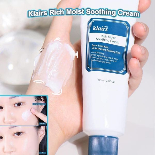 Kem Dưỡng Ẩm Klairs Rich Moist Soothing Cream Dành Cho Da Khô