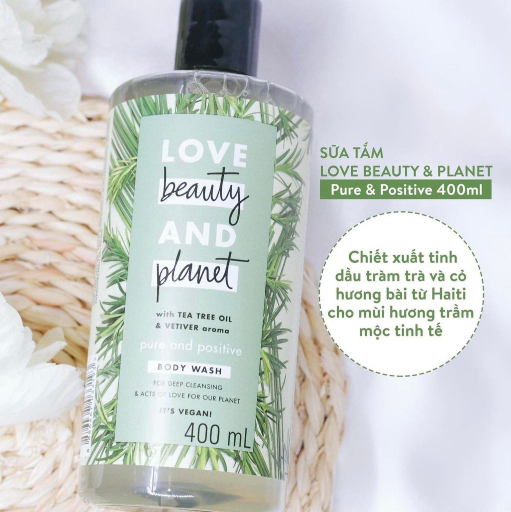 Sữa Tắm Love Beauty And Planet 400ml