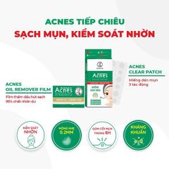 Miếng Dán Mụn Acnes Clear Patch Kháng Khuẩn, Giảm Mụn Sưng Viêm  24 miếng