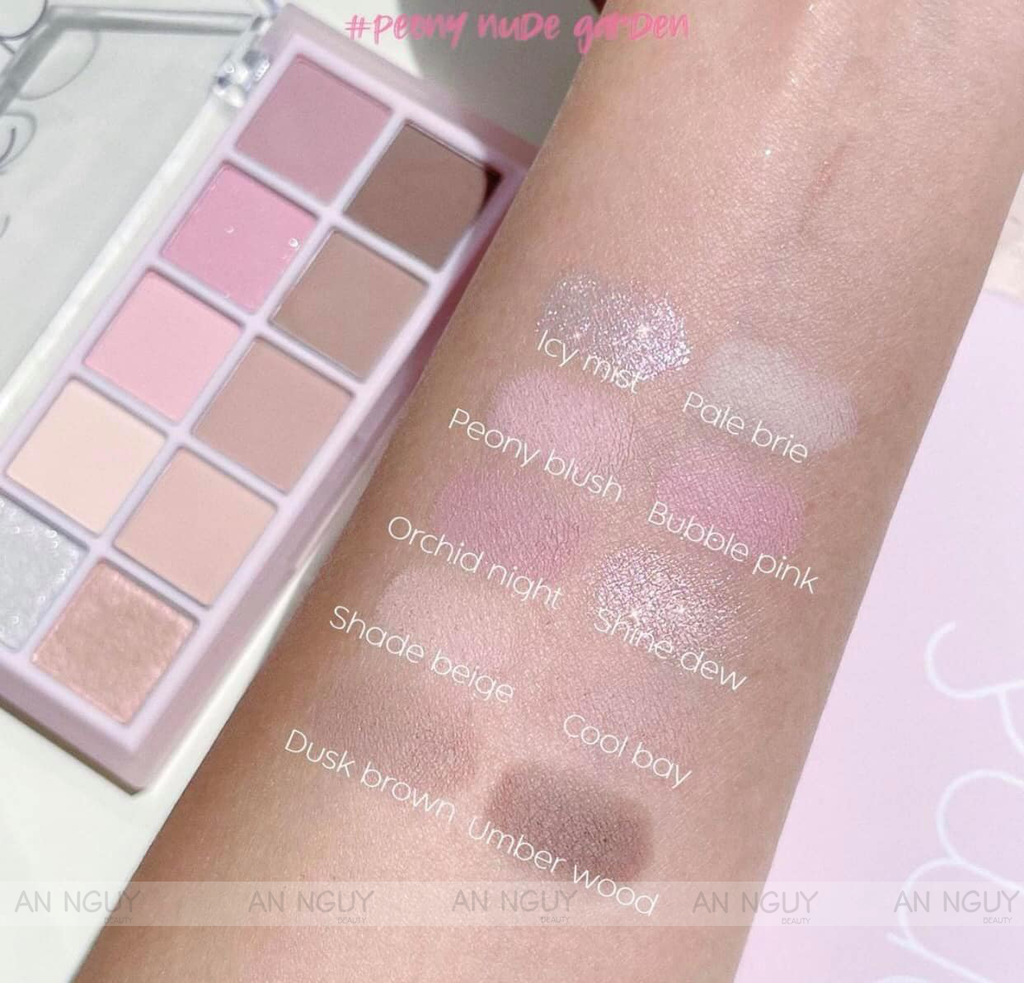 Phấn Mắt 10 Ô Romand Better Than Palette Siêu Lấp Lánh