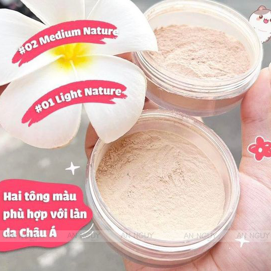 Phấn Phủ SilkyGirl Shine Free Loose Powder Dạng Bột Giảm Nhờn 10gr