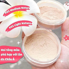 Phấn Phủ SilkyGirl Shine Free Loose Powder Dạng Bột Giảm Nhờn 10gr