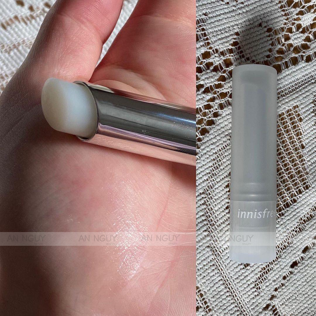 Son Dưỡng Không Màu Innisfree Dewy Treatment Lip Balm (New) 3.2gr