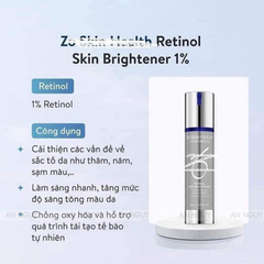 Kem Dưỡng Zo Skin Health Retinol Skin Brightener Sáng Da 1% Phục Hồi Và Cải Thiện Da