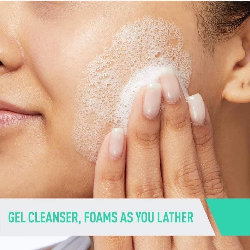 Sữa Rửa Mặt CeraVe Foaming Facial Cleanser For Normal To Oily Skin Làm Sạch Sâu Cho Da Dầu 88ml