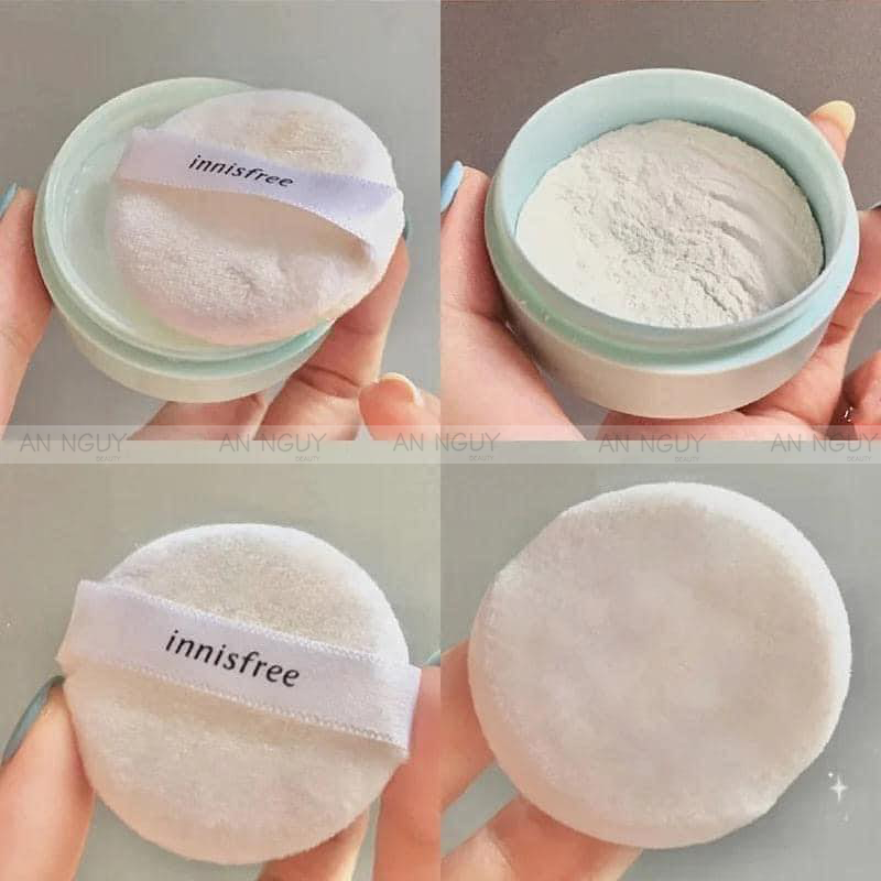 Phấn Phủ Innisfree No-Sebum Mineral Powder Kiềm Dầu, Giúp Da Khô Thoáng 5gr