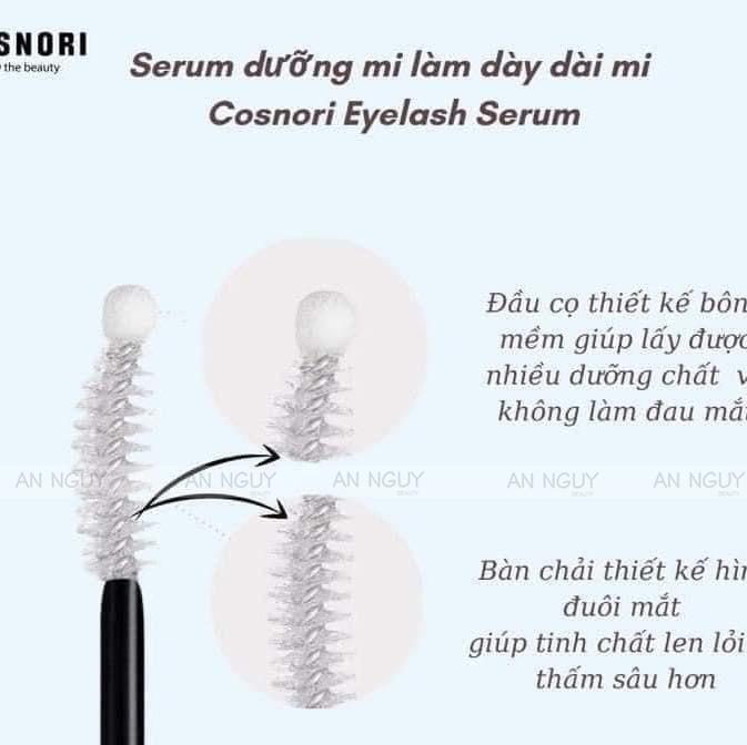 Tinh Chất Dưỡng Mi Cosnori Long Active Eyelash Serum Làm Dài Và Dày Hiệu Quả 9gr