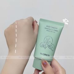 Kem Chống Nắng The Saem Eco Earth Extra Cica Sun Cream SPF50+/PA++++ Chiết Xuất Rau Má, Làm Dịu, Cấp Ẩm 50gr