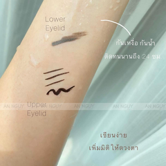 Bút Kẻ Mắt 2 Đầu Browit By Nongchat High Technique Duo Eyeliner 0,5ml + 0,14gr