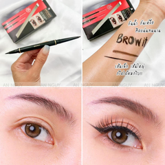 Bút Kẻ Mắt 2 Đầu Browit By Nongchat High Technique Duo Eyeliner 0,5ml + 0,14gr