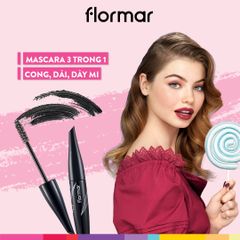 Mascara 3 Trong 1 Flormar Spider Lash 3 in1 Mascara Giúp Cong Mi 13ml